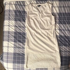 Spense White Midi Dress